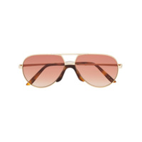 Gucci Eyewear Óculos de sol aviador - Marrom