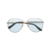 Gucci Eyewear Óculos de sol aviador - Metálico