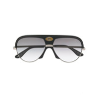 Gucci Eyewear Óculos de sol aviador oversized - Preto