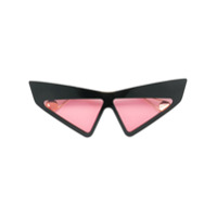 Gucci Eyewear Óculos de sol com aplicações - Preto