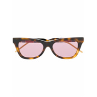 Gucci Eyewear Óculos de sol gatinho tartaruga - Marrom