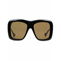 Gucci Eyewear Óculos de sol oversized - Preto