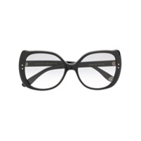 Gucci Eyewear Óculos de sol oversized - Preto