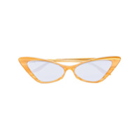 Gucci Eyewear Óculos de sol quadrado - Amarelo