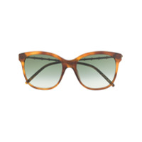 Gucci Eyewear Óculos de sol quadrado GG0654S - Marrom