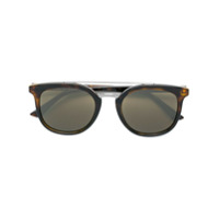 Gucci Eyewear Óculos de sol quadrado - Marrom