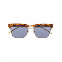 Gucci Eyewear Óculos de sol quadrado - Marrom