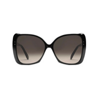 Gucci Eyewear Óculos de sol quadrado oversized - Preto