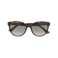 Gucci Eyewear Óculos de sol redondo GG0703SK - Marrom