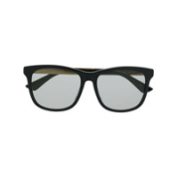 Gucci Eyewear Óculos de sol retangular GG0695SA - Preto