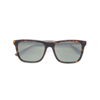 Gucci Eyewear Óculos de sol retangular - Marrom