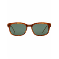 Gucci Eyewear Óculos de sol retangular - Marrom