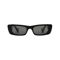 Gucci Eyewear Óculos de sol retangular - Preto