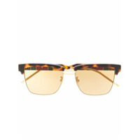 Gucci Eyewear Óculos de sol tartaruga - Dourado