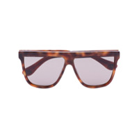 Gucci Eyewear Óculos de sol tartarugado - Marrom