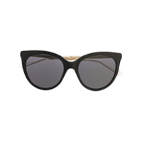 Gucci Eyewear Óculos de sol translúcido - Preto