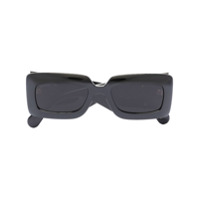 Gucci Eyewear rectangle-frame sunglasses - Preto