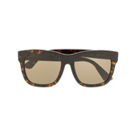 Gucci Eyewear square-frame sunglasses - Marrom