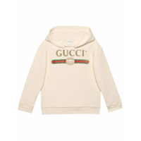 Gucci Kids Baby sweatshirt with Gucci logo - Branco