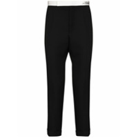 Haider Ackermann Calça de alfaiataria cropped - Preto