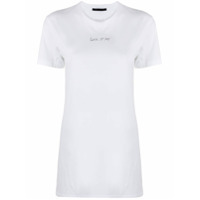 Haider Ackermann Camiseta com estampa Look At Me - Branco