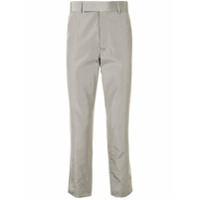 Haider Ackermann shimmer effect tailored trousers - Cinza