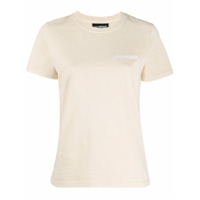 Han Kjøbenhavn Camiseta com logo bordado - Neutro