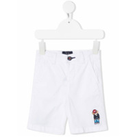 Harmont & Blaine Junior Calça com patch de logo - Branco