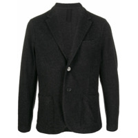 Harris Wharf London Blazer slim com abotoamento simples - Cinza