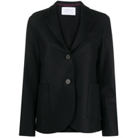 Harris Wharf London Blazer slim com abotoamento simples - Preto