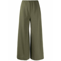 Harris Wharf London Calça pantalona cintura alta - Verde