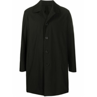 Harris Wharf London Trench coat com abotoamento simples - Preto