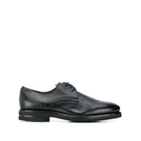 Henderson Baracco Sapato Oxford com textura e amarração - Preto