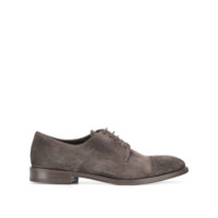 Henderson Baracco Sapato Oxford de camurça - Marrom