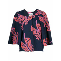 Henrik Vibskov Blusa com bordado de lagosta - Azul