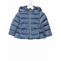 Herno Kids feather down hooded jacket - Azul