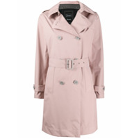 Herno Trench coat com abotoamento duplo - Rosa