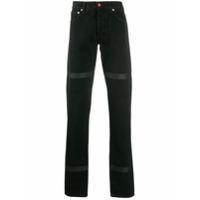 Heron Preston Calça jeans com contraste - Preto