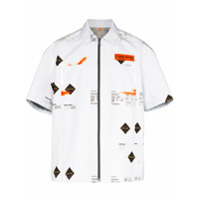 Heron Preston Camisa GORE-TEX com estampa de logo - Branco