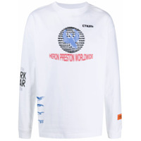 Heron Preston Camiseta com estampa de logo - Branco