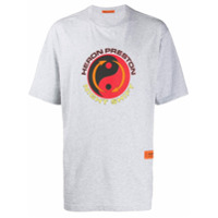 Heron Preston Camiseta com estampa de logo - Cinza