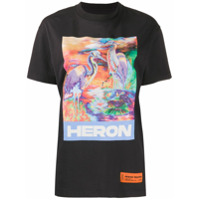 Heron Preston Camiseta com estampa gráfica - Preto