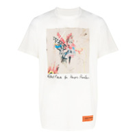 Heron Preston Camiseta com estampa Robert Nova - Branco