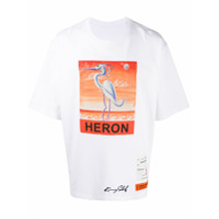 Heron Preston Camiseta com estampa x Kenny Scharf heron - Branco