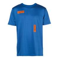 Heron Preston Camiseta com logo bordado - Azul
