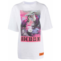 Heron Preston Camiseta mangas curtas com estampa Heron - Branco