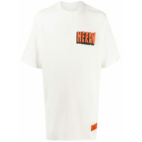 Heron Preston Camiseta oversized com estampa de logo - Branco