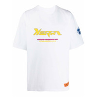 Heron Preston Camiseta oversized com estampa de logo - Branco