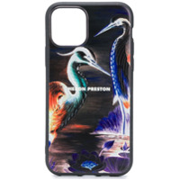 Heron Preston Capa para iPhone 11 com estampa - Preto