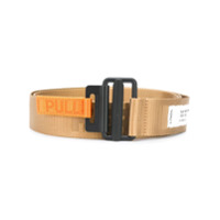 Heron Preston Cinto KK com detalhe de patch de logo - Marrom